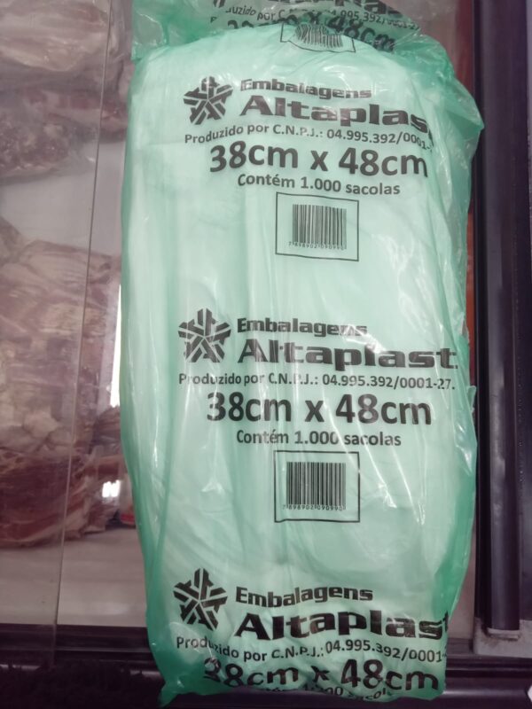SACOLA BRANCA 38X48 C/1000