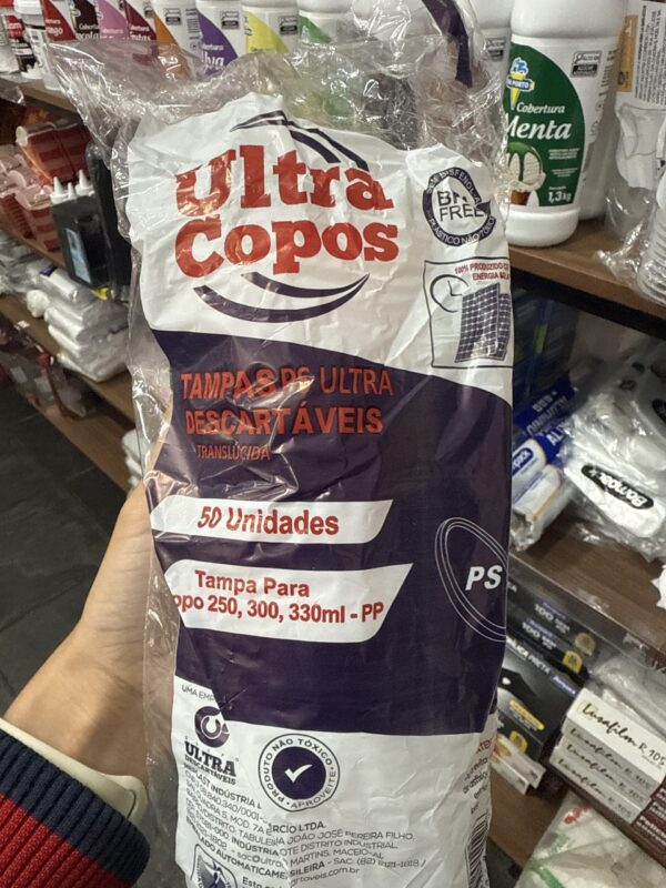 TAMPA PARA COPO 300/330ML C/50