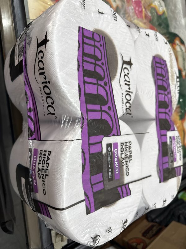 PAPEL HIGIENICO ROLAO BR C/8 CARIOCA