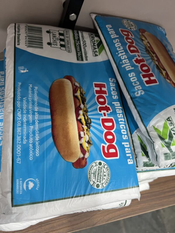 SACO HOTDOG 25X14 KROMASA C/500