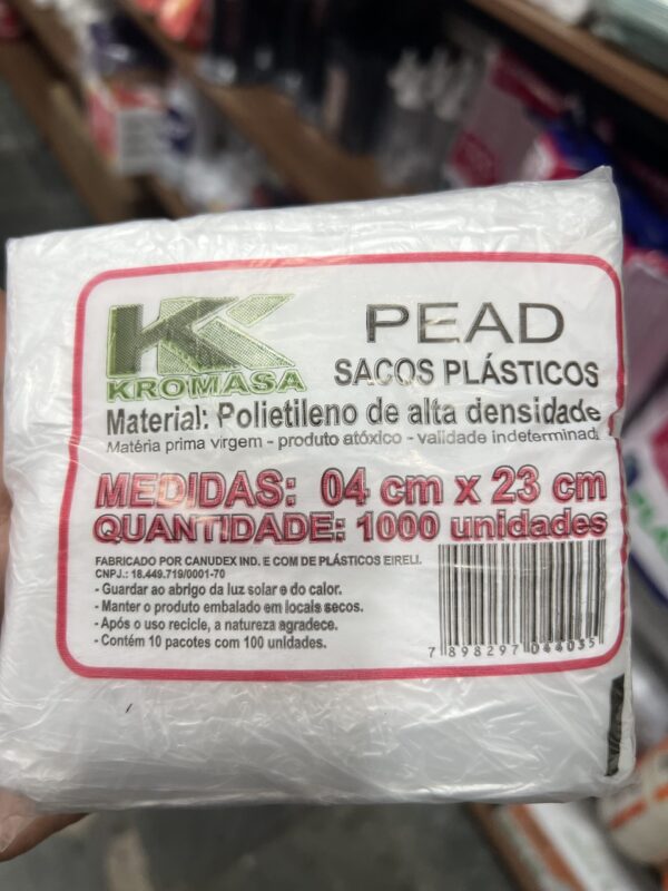 SACO GELADINHO 4X23 KROMASA C/1000
