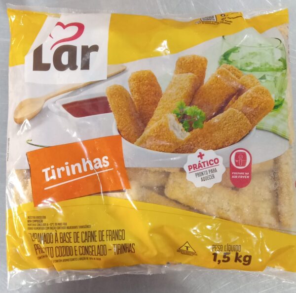 TIRINHAS DE FRANGO LAR 1,5KG