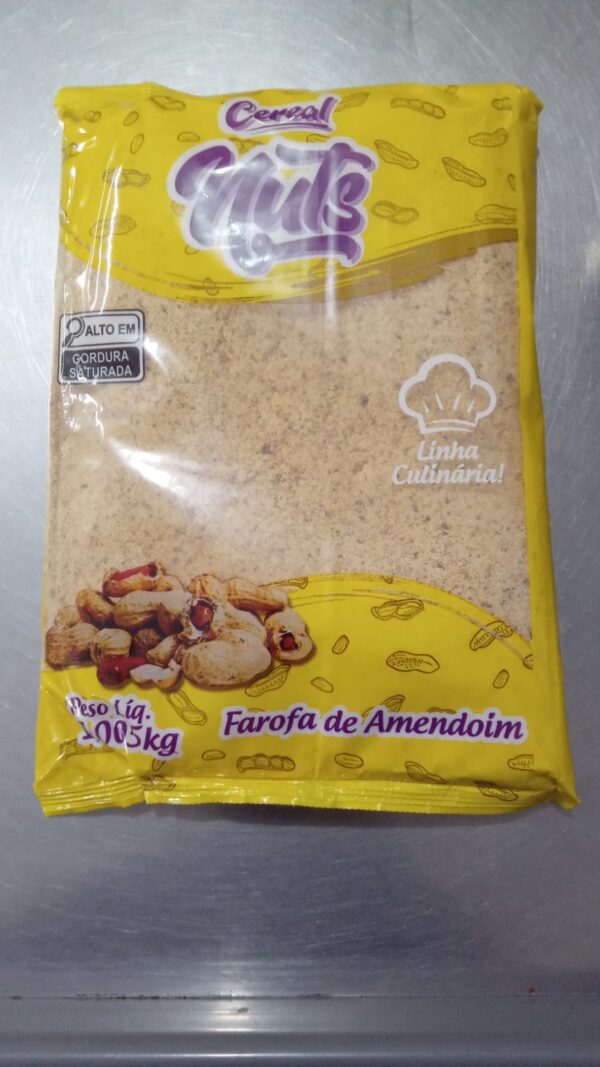 FAROFA DE AMENDOIM 1KG