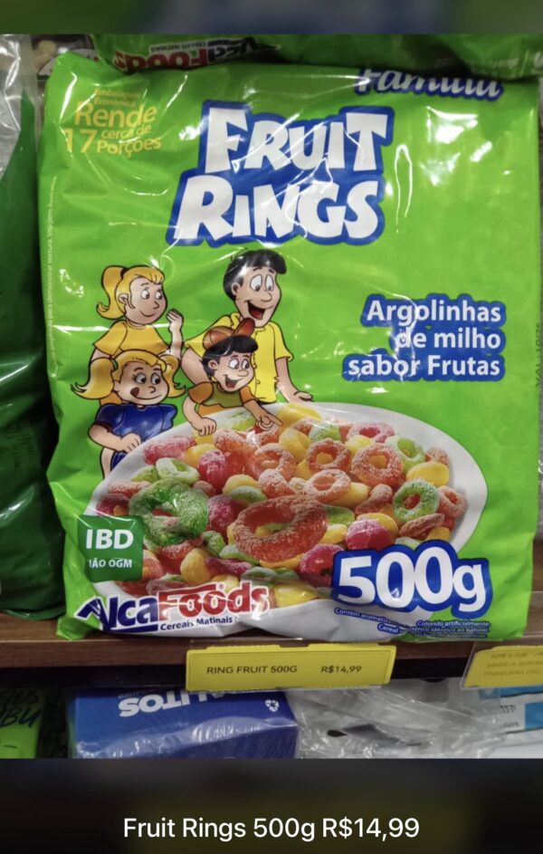 CEREAL RING FRUIT 500G
