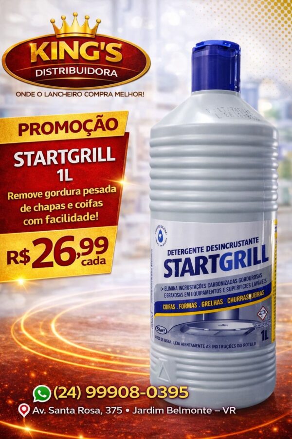 START GRILL  DETERGENTE ALCALINO