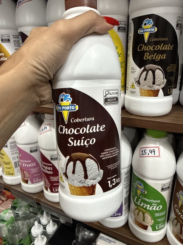 COBERTURA DE CHOCOLATE SUIÇO 1,3KG DU PORTO