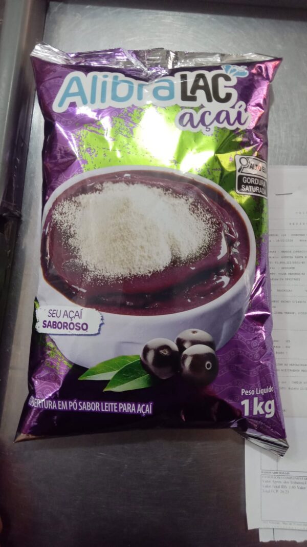 COMPOSTO EM PO SABOR LEITE P/ ACAI ALIBRA 1KG