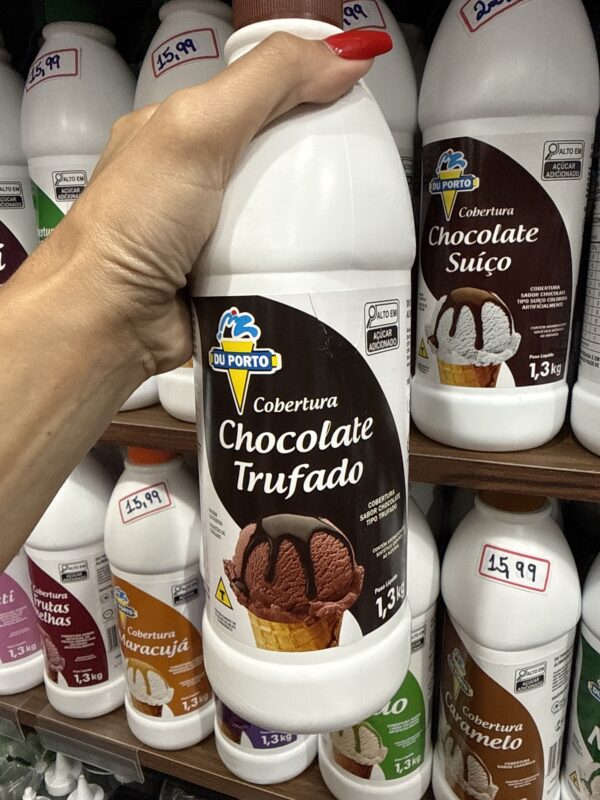 COBERTURA DE CHOCOLATE TRUFADO 1,3KG DU PORTO