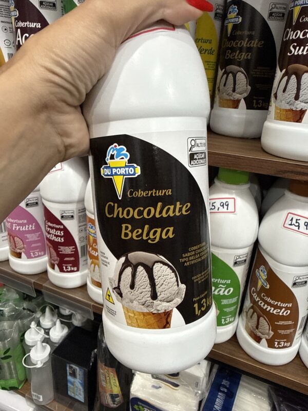 COBERTURA DE CHOCOLATE BELGA 1,3KG DU PORTO