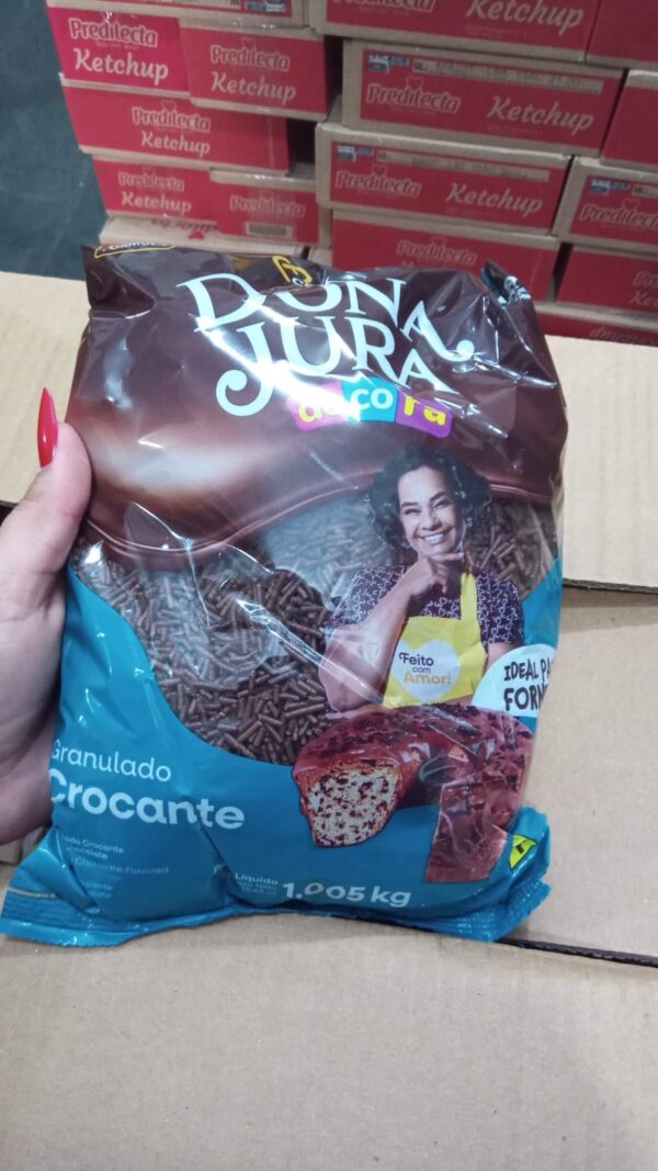 GRANULADO CROCANTE CHOCOLATE CACAU FOODS 1KG