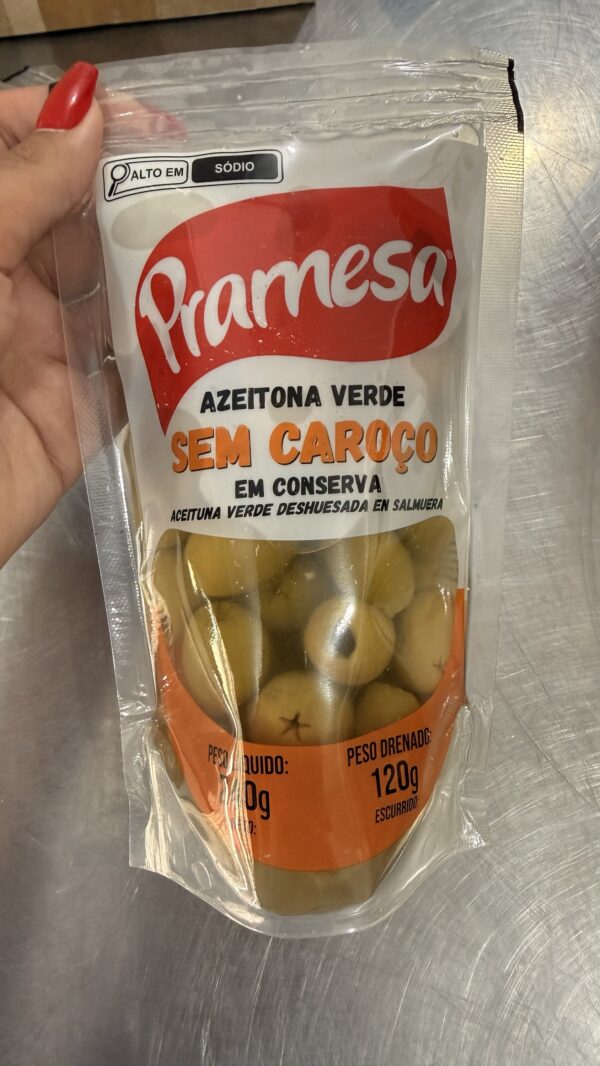 AZEITONA PRAMESA 120GR VDE S/C  SH(24)